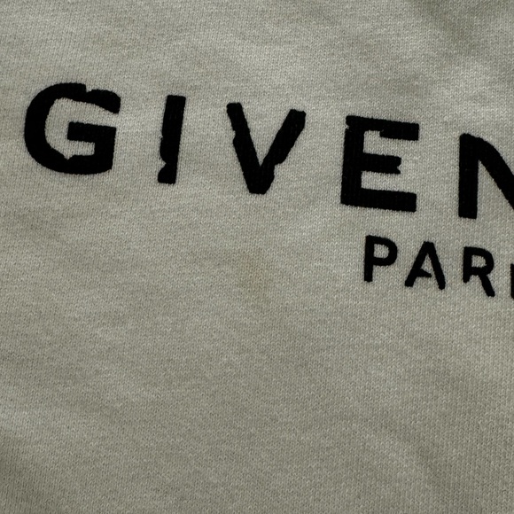 givenchy cropped sweatshirt size small - Picture 2 of 4